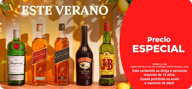 Promociones J&B, Tanqueray, Johnnie Walker, Baileys en Dia.es